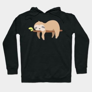 sloth sleeping Hoodie